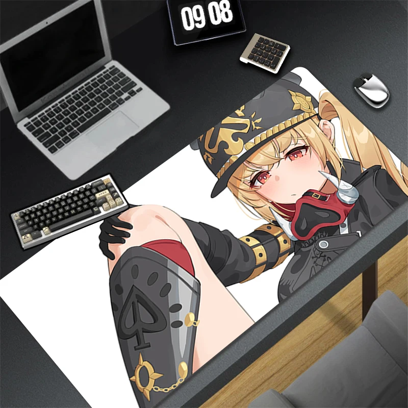 

Anime Zenless Zone Zero Lucy Mouse Pad Gamer Keyboard Pad Desk Mouse Mat Carpet Rubber Tapis Souris Gaming Notbook PC Mousepad