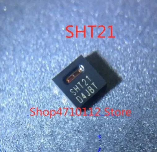 Free shipping NEW 10PCS/LOT SHT21 DFN-6  digital temperature and humidity sensor