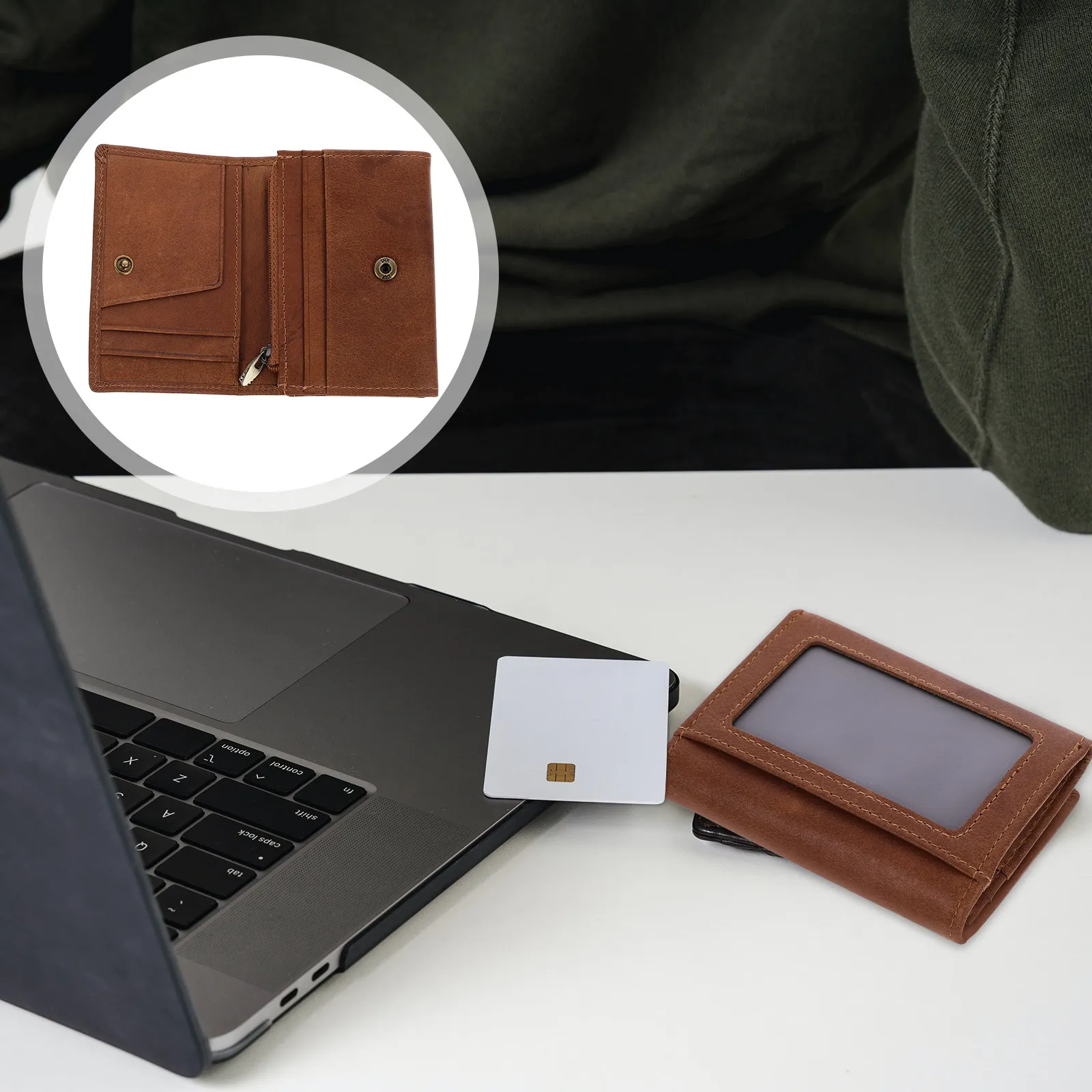 Small Wallet Wear-Resistant Coin Purse Card Holder Portable Multifunction Travel Passport Cover Credit Card Holder for Women