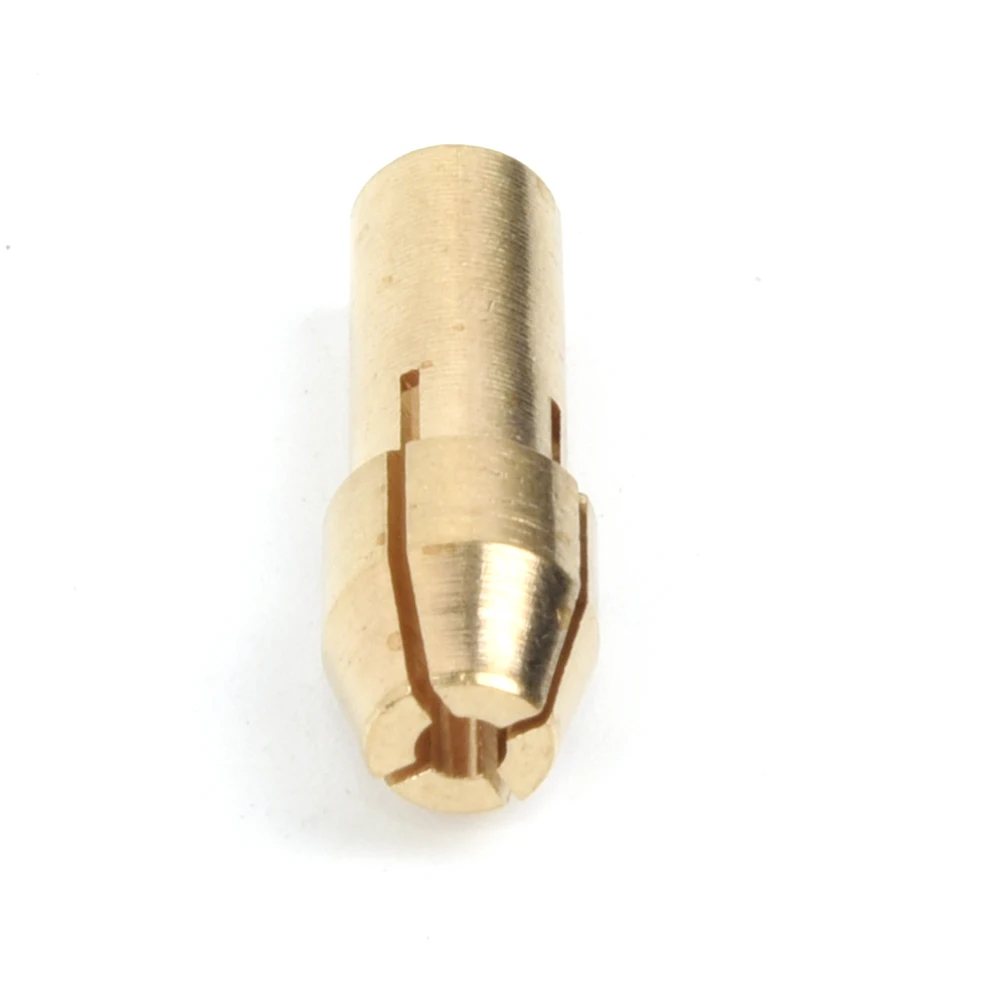 12 Uds. Portabrocas de latón 0,5/ 0,8/1,0/1 + 2 / 1,6,2mm + M8 * 0,75 herramientas rotativas Portabrocas de cobre Mini Portabrocas adaptadoras nuevas