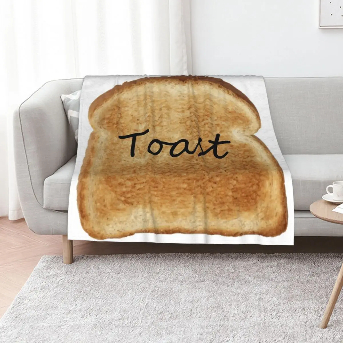 Toast Throw Blanket Beach Thin Decorative Sofa wednesday heavy to sleep Sofa Throw Blankets