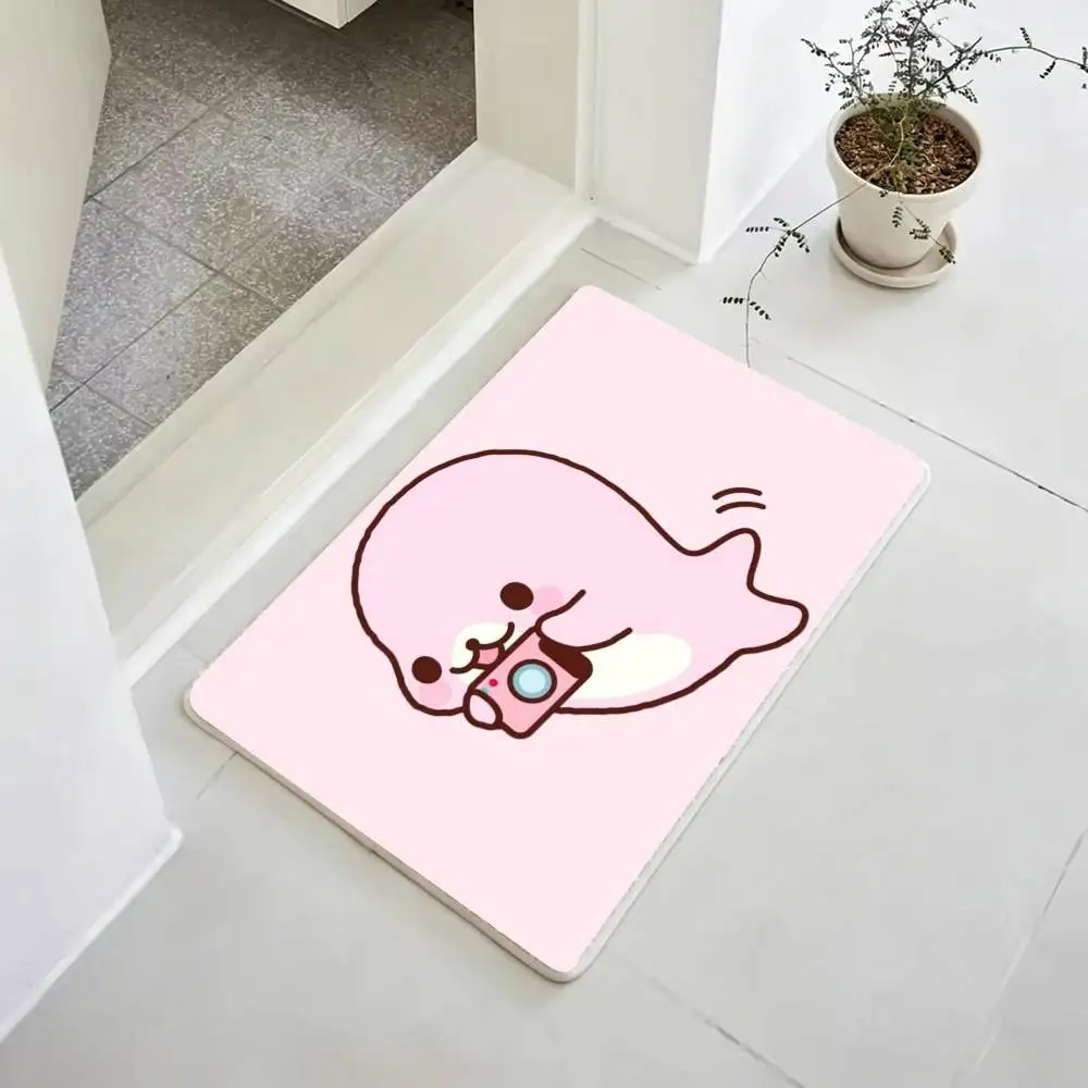 CUTE M-Mamegoma Floor Mat Rugs Soft Bedroom Floor Anti-skid Household Carpets 4