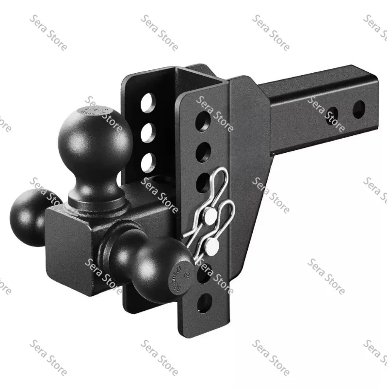Three Ball Trailer Hitch Towing Arm Heavy Duty Off Road Modified Car Connecting Mount Universal Automotive Towing Accessory