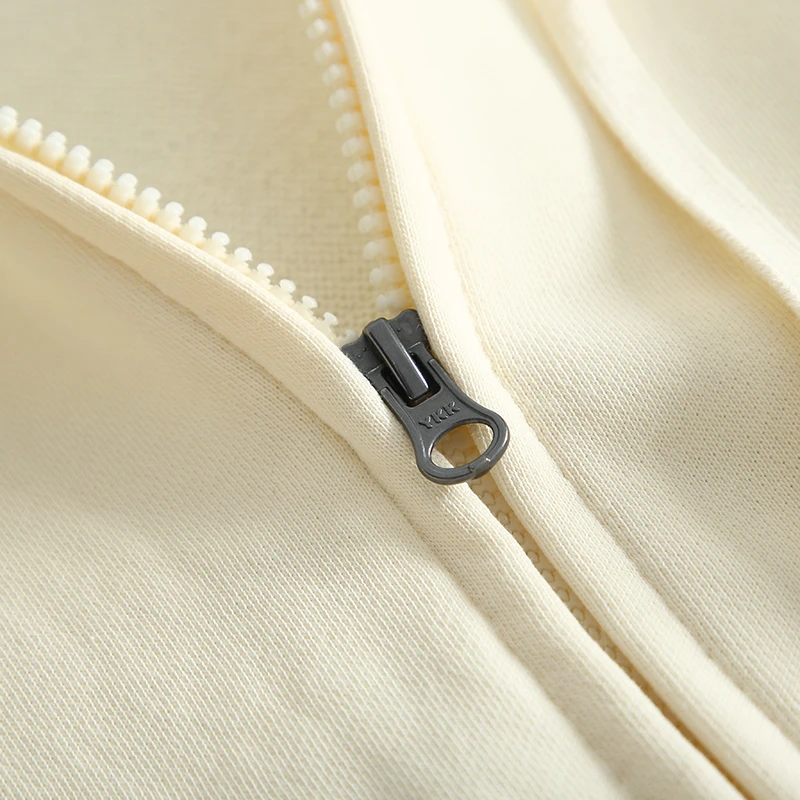 

Simple Versatile Men's Waed Fce Zip-Up Hoodie Cardigan Spring Summer Spor Casual Trendy Pure Color Hooded Sweater