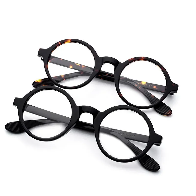 Optical Glasses Frame Men Johnny Depp ZOLMAN Round Eyeglasses Frames Women Luxury Brand Lemtosh Vintage Acetate Computer Goggles