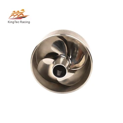 161mm 11-19 stainless steel propeller with wear ring for Seadoo RXP-X RXT-X 300 GTX LIMITED 300 WAKE PRO 300HP 3 Blade Polished