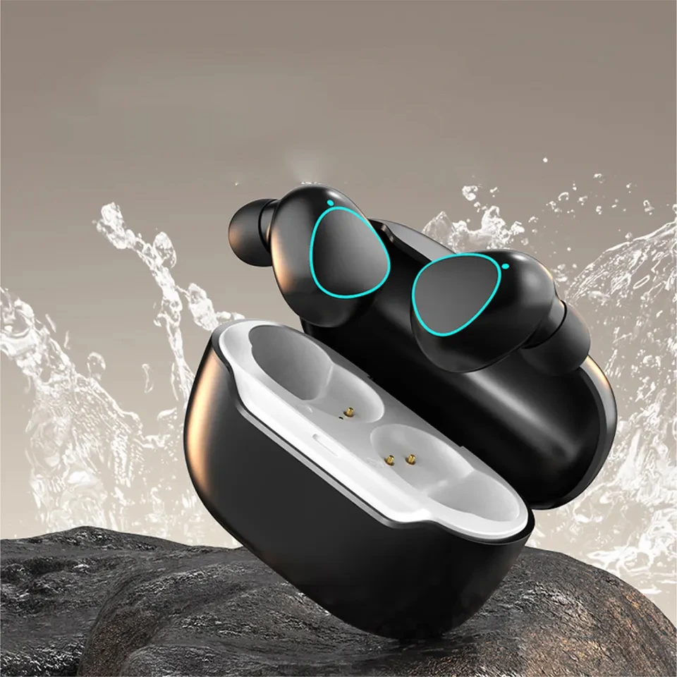 LB 88 In Ear Wireless Gaming Earbuds, Noise Cancelg V5.1 Headphones For Music Sports With Display Charging Case