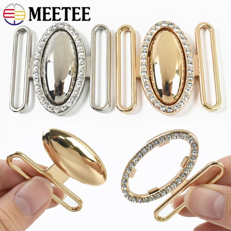 

2/5Pcs 30/40mm Metal Belt Buckle Ladies' Windbreaker Decorative Hook Coat Belts Buckles Garment Adjuster DIY Sewing Accessories