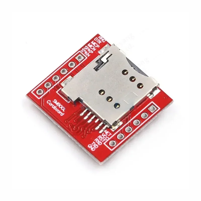 hxy-1PCS Smallest sim800l GPRS GSM MicroSIM card module core board quad-band Velcro serial port