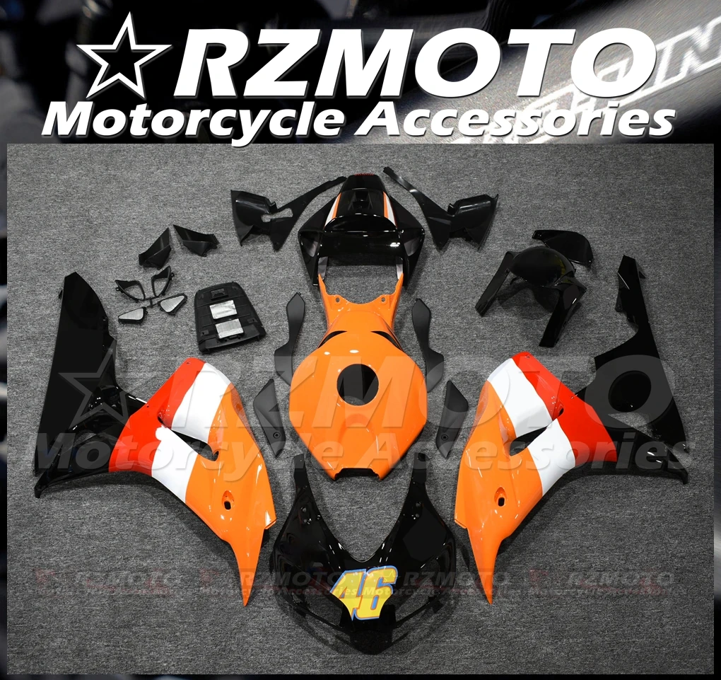 

RZMOTO, новая пластиковая инъекция, искусственная Обложка для HONDA CBR1000RR 06 07 #1113