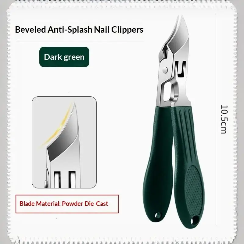 1/3Pcs Eagle Beak Oblique Toe Nail Trimmers 25° Slant Edge Nail Clipper Anti-Splash Cuticle Remover Manicure Pedicure Tool
