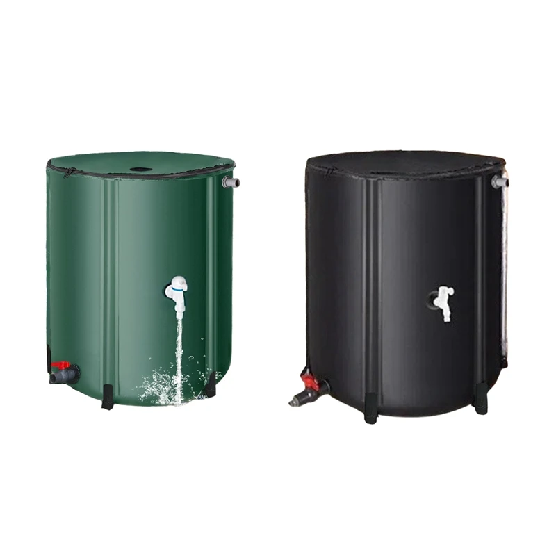 Rainwater Recycling Water Storage Tank Garden Irrigation Bucket Collection Container Garden Water Storage Barrel