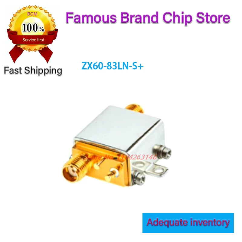 

1PCS/lot ZX60-83LN-S+ ZX60-83LN low noise amplifier NEW Original