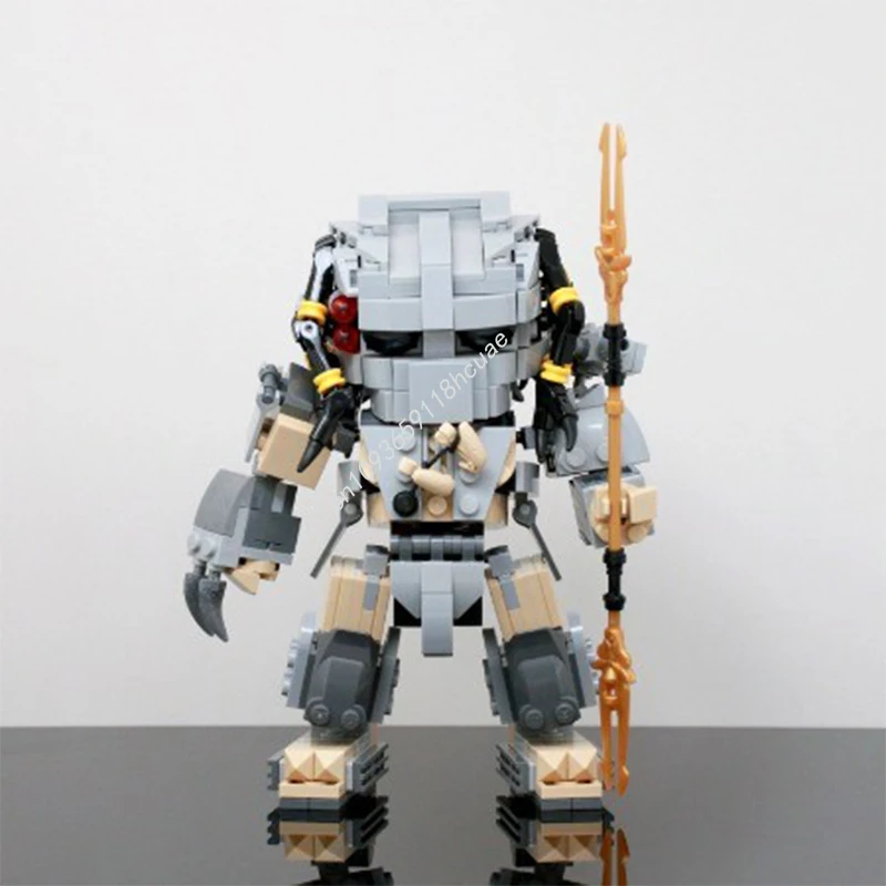 

485pcs MOC PREDATORes Building Blocks Education Christmas toy Gift Brick Children Kids Birthday