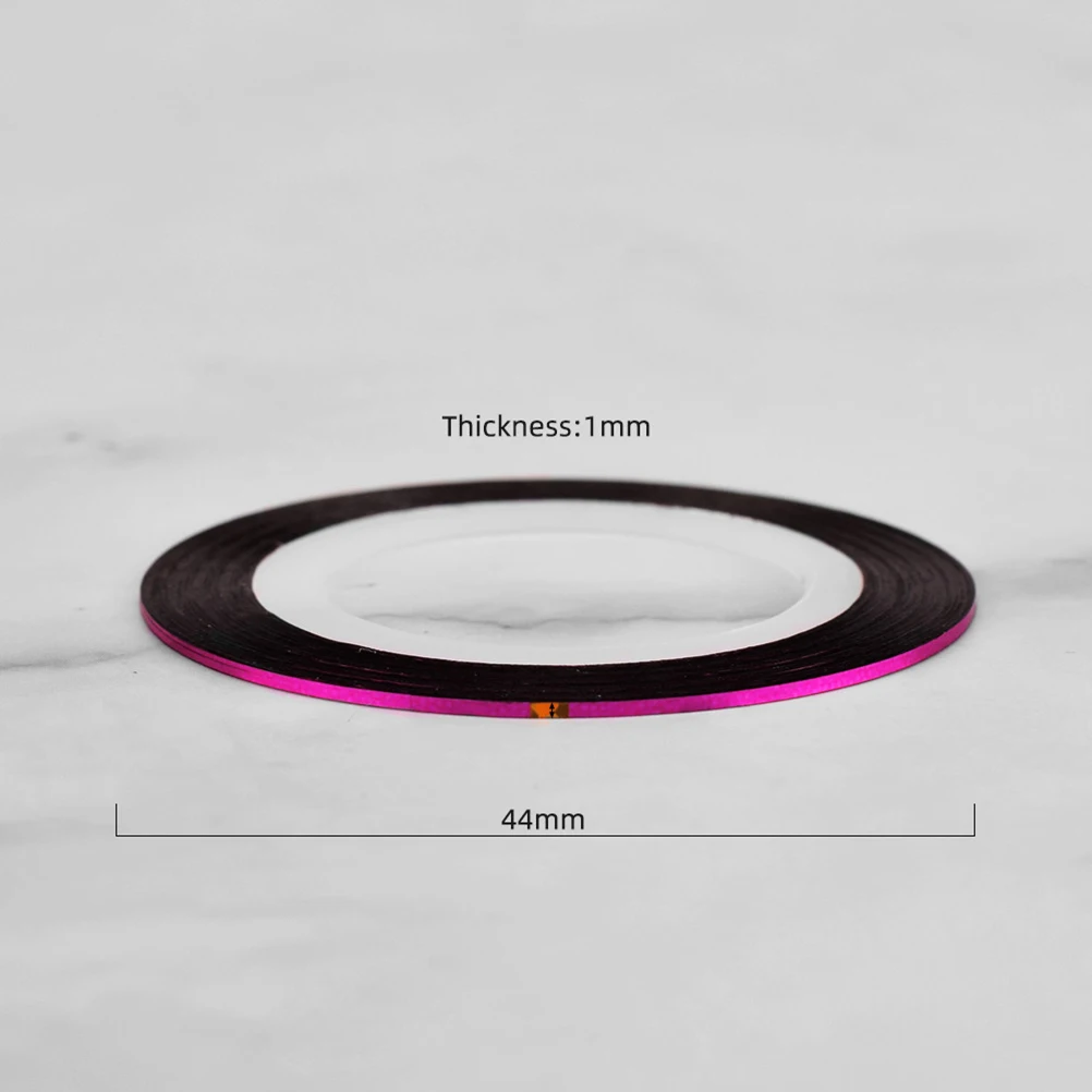 

30pcs 1Mm Nail Art Tape Shining Line Design Diy Manicure Tools Adhesive Striping Tapes For Uv Gel Acrylic Nails Nail Diy Tapes