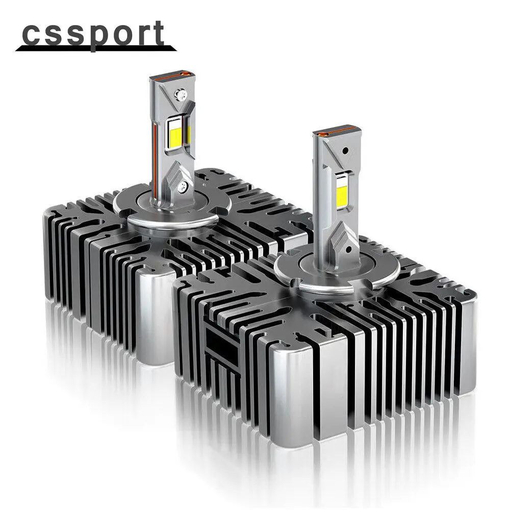 

2x D5S LED Headlight Bulbs for Chevy Silverado 1500 2016 2017 2018 Replace HID