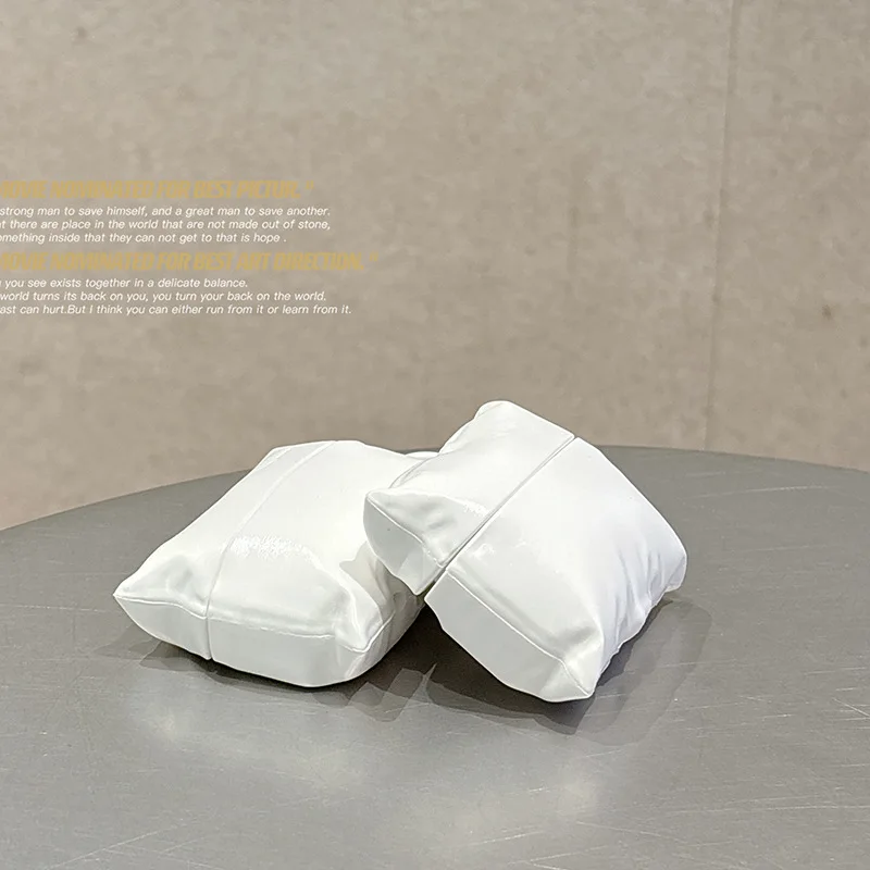 Creative White Pillow for Airpods Pro2  Protective Case for Apple 2/3/4 Generation Bluetooth Earphones Silicone Soft Shell