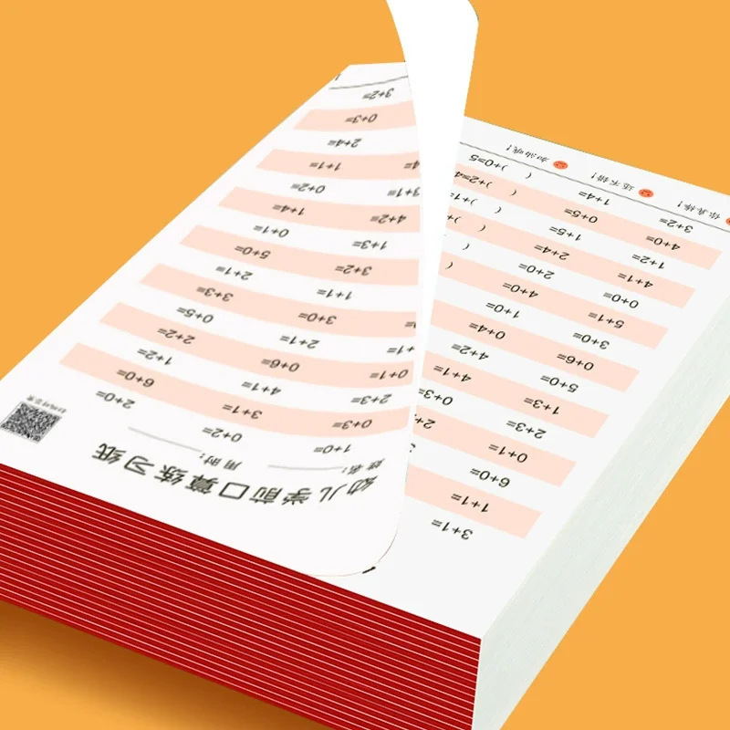 Addition and Subtraction Arithmetic Exercise Book Quick Calculation Math Training Math Arithmetic Books 10-100