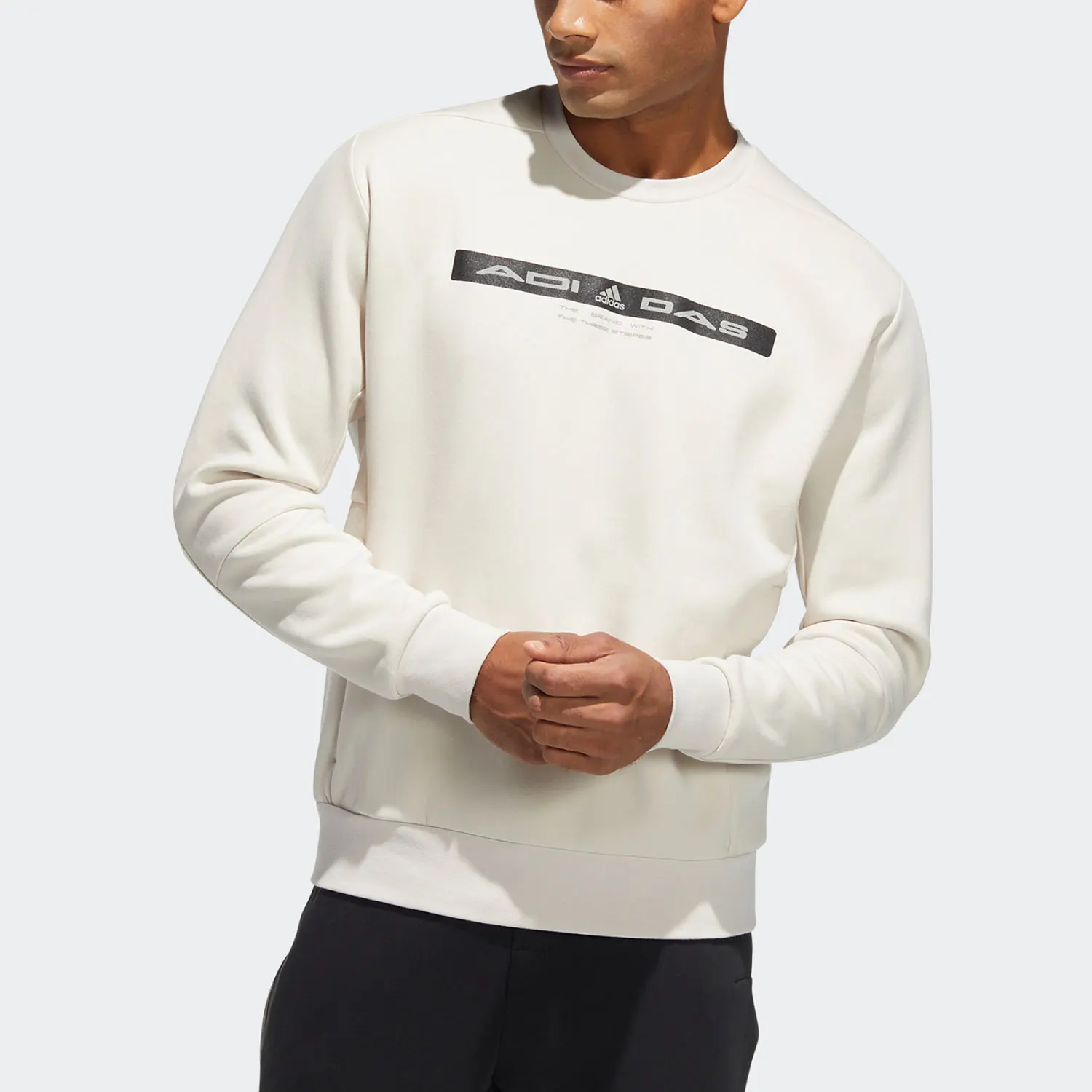 Adidas genuine new men's loose casual pullover hoodie HE9906