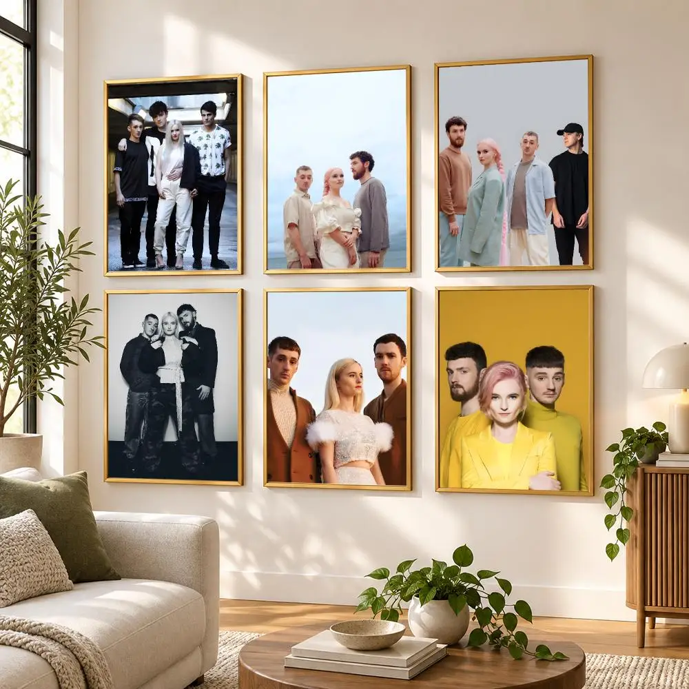 Electronic Band C-Clean B-Bandit Poster HD art sticky wall waterproof home living room bedroom bar aesthetic decoration