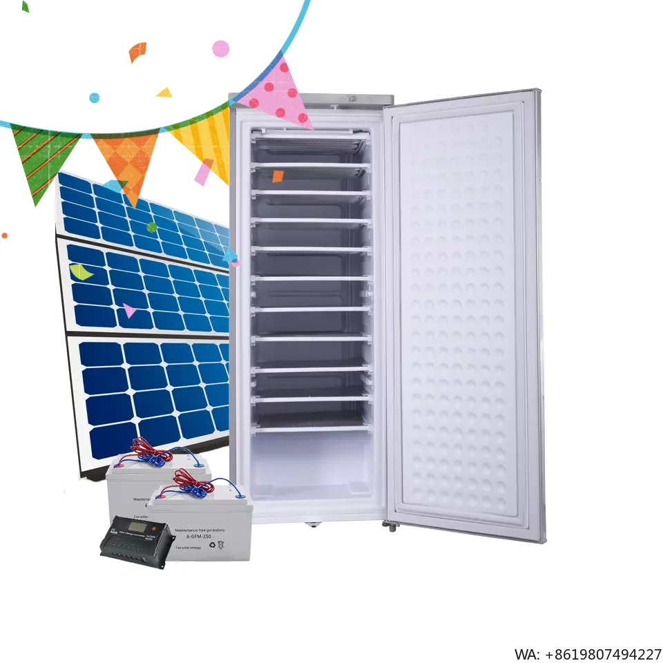 200L Solar Power Ice Maker Freezer for Africa