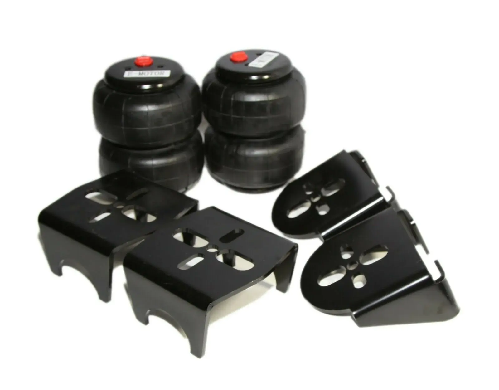 Universal  Air Bags Suspension Kit Rear Weld on Air Ride Mount Brackets & 2500lb  2.75