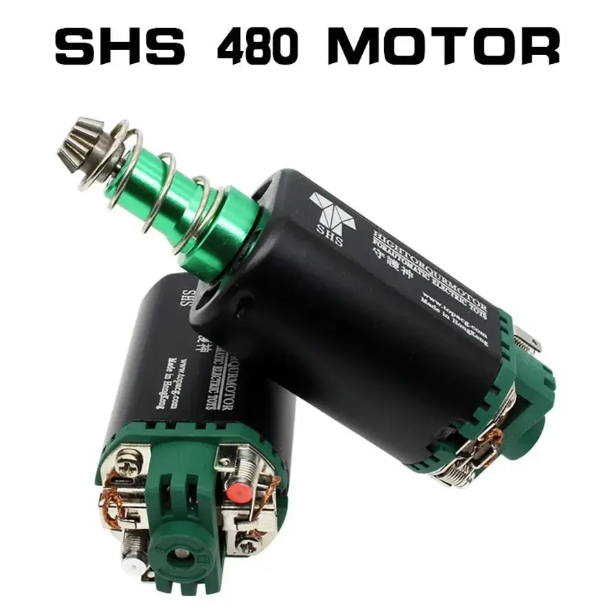 

MGP 38000rpm SHS AEG Motor High Torqub Motor 11.1V 38000 Twist Type Speed Motor long Axle Airsoft M16/M4/MP5/G3/P90 AEG Motor