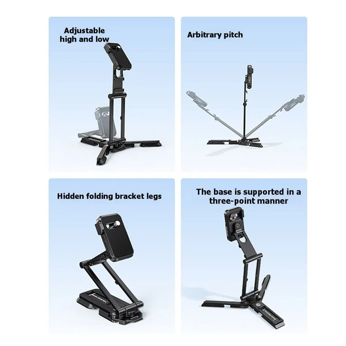 

Складной мини-штатив A10R CO81 для телефона, карманный штатив-трипод, селфи-палка, настольный держатель для смартфона для видеоблогинга