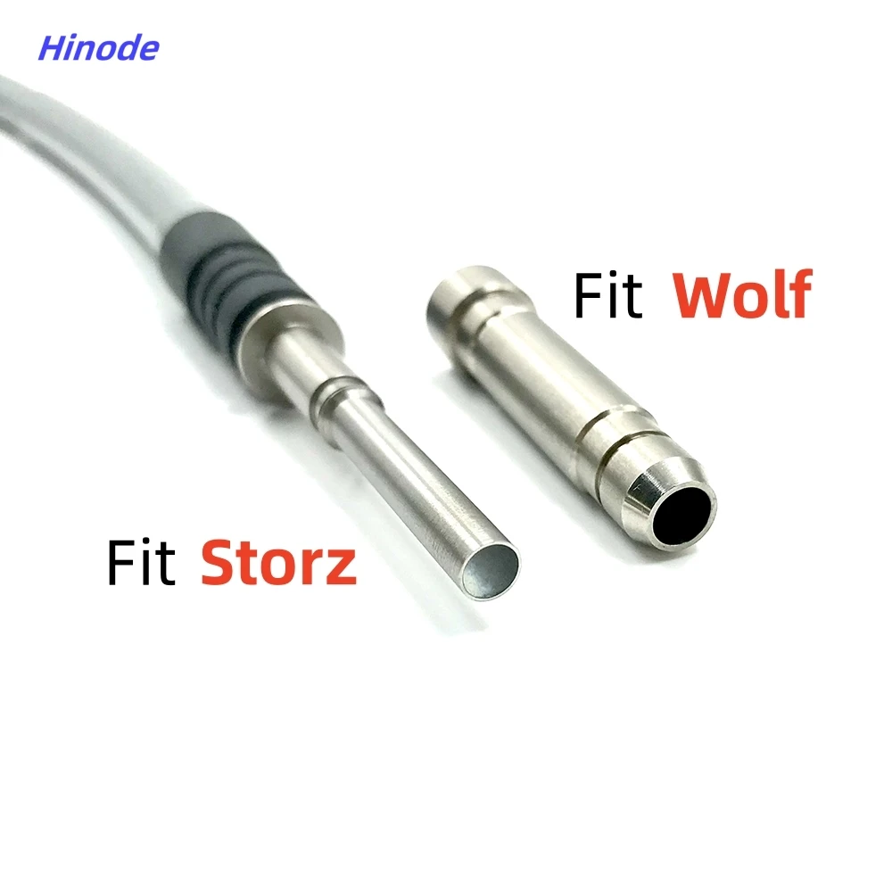 Medical Surgical Grey High Transmittance Φ4mm Φ4.8mm Endoscope Cold Light Source Optical Fiber Cable