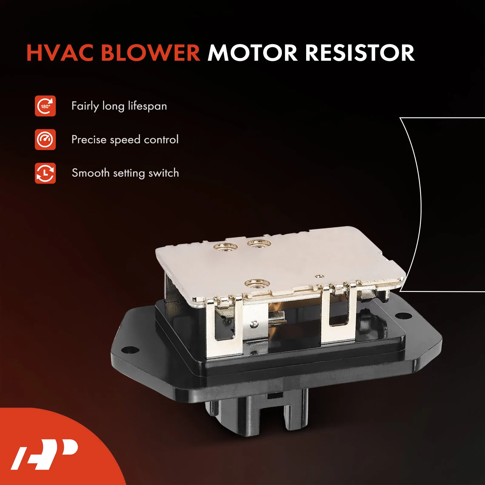 A-Premium HVAC Blower Motor Resistor for Jeep Wrangler 2007-2010
