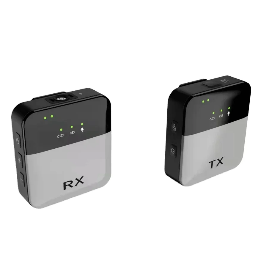 

Беспроводная петличная микрофонная система 2,4 ГГц, совместимая с зеркальными камерами, видеокамерами, смартфонами