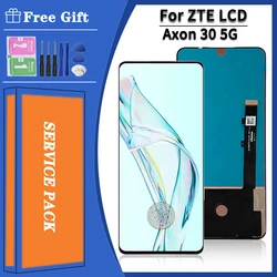 A2322, A2322G Premium Lcd For ZTE Axon 30 5G Display Touch Screen Digitizer Panel Assembly Axon 30S Lcd Screen With Frame