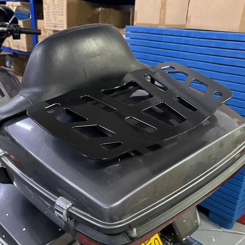 Super Sale Motorcycle Luggage Rack Tour Pack Support Shelf Cargo Bracket for Harley CVO Road Glide King Street Glide 2014-2024