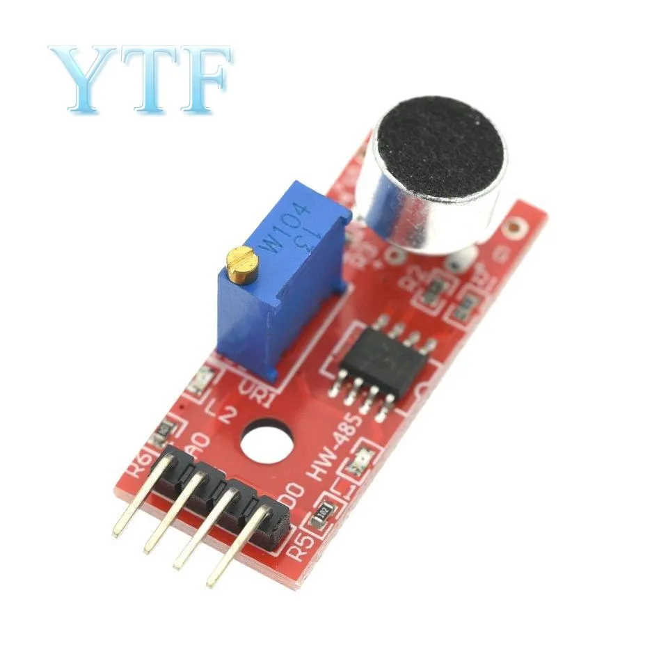 Som Microfone Sensor Detection Module, alta sensibilidade, adequado para AVR PIC KY037