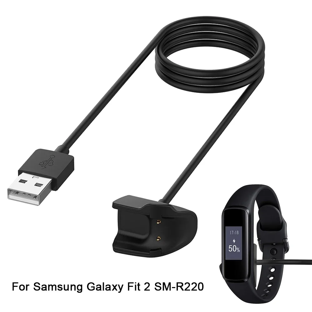 

For Samsung Galaxy Fit 2 SM-R220 Smart Watch Wristband Charger USB Charging Cable Power Charger Dock Station