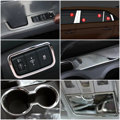 Подъемник для окон Hyundai Creta 2016-2018 с зеркальной головкой и светильником — фото товара