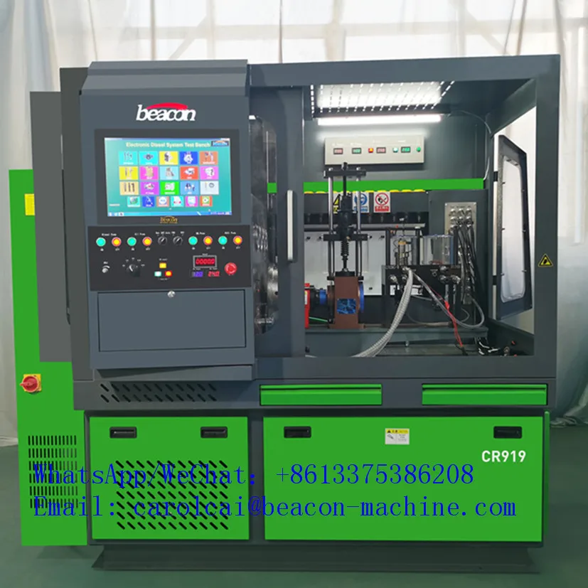 New Design High Pressure BC-CR825 CR919 Heui Eui Eup Common Rail Injector and Injection Pump test Bench