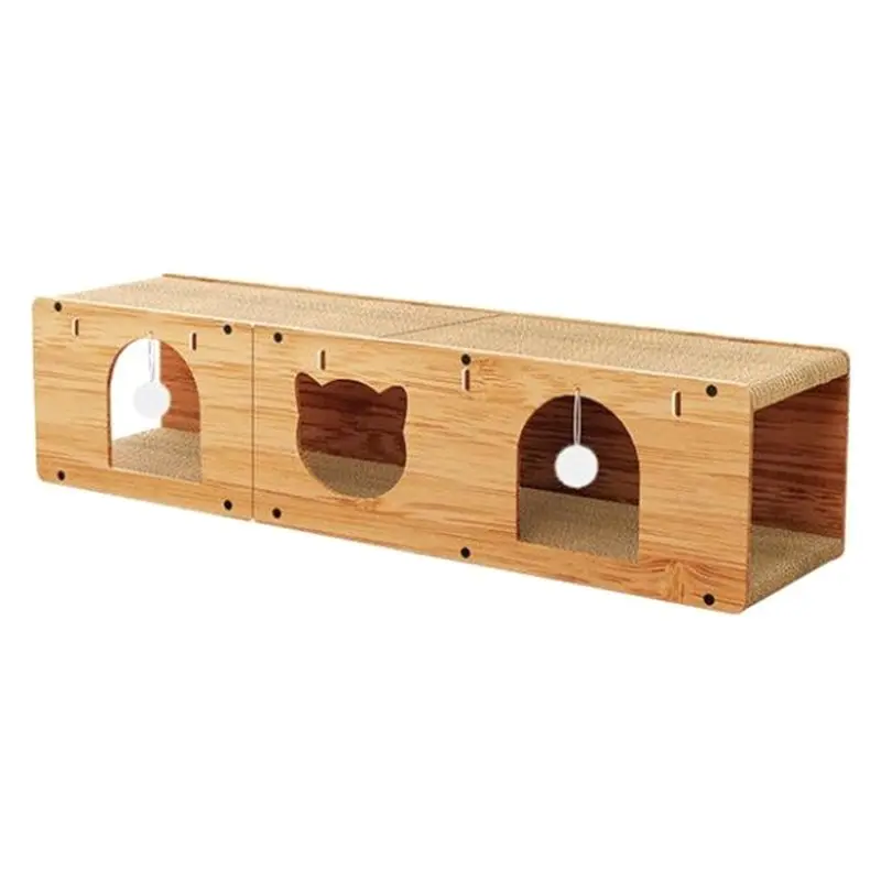 [NEWA08R】 Inteated Scratching Board Tunnel House Wear-Resistant Corrugated Paper Vertical All-Season Universal