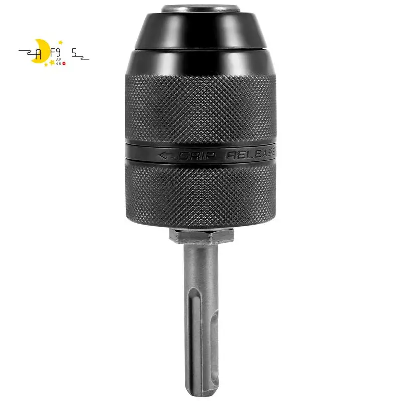 

AF95-2-13MM Keyless Drill Chuck With SDS Plus Shank Adaptor,1/2-20UNF Impact Drilling Chuck Change Adapter Converter Tool