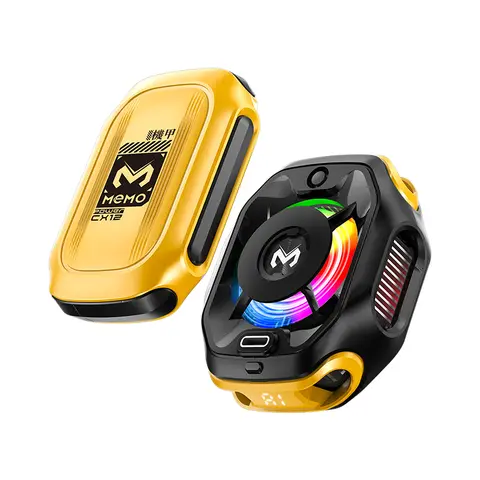 MEMO CX12 Semiconductor Phone Cooler Ice Cooling Detachable 2000mAh Battery Temperature Control Back Clip for Mobile Gaming