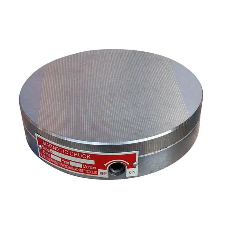 

100MM Circular permanent magnet sucker magnetic pole 0.5+1.5 strong disc internal external grinding magnetic trolley magnetic