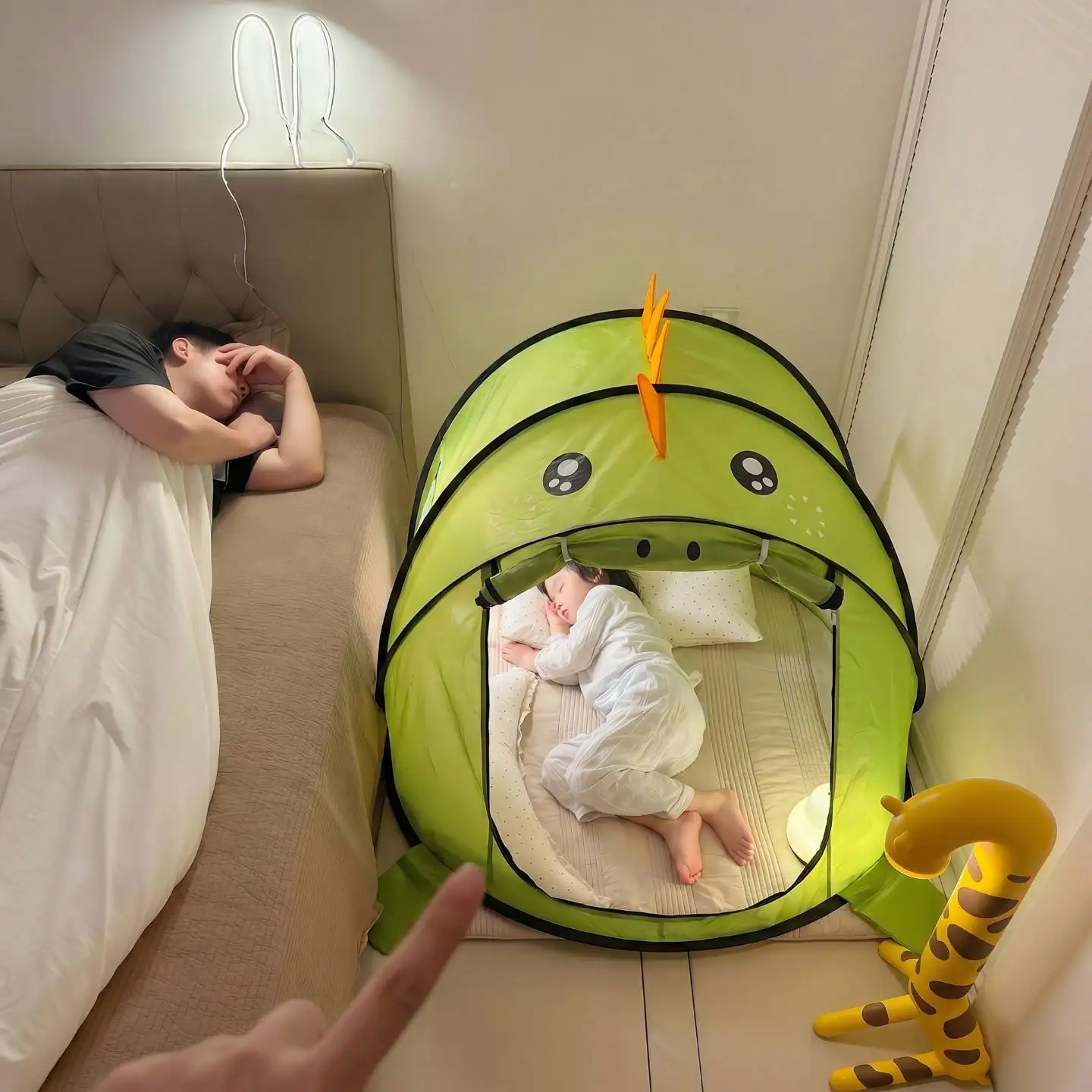 Portable Children's Tent Indoor Bedside Fall Prevention Mosquito Net Baby Travel Outdoor Gear Easy Setup Speed Open