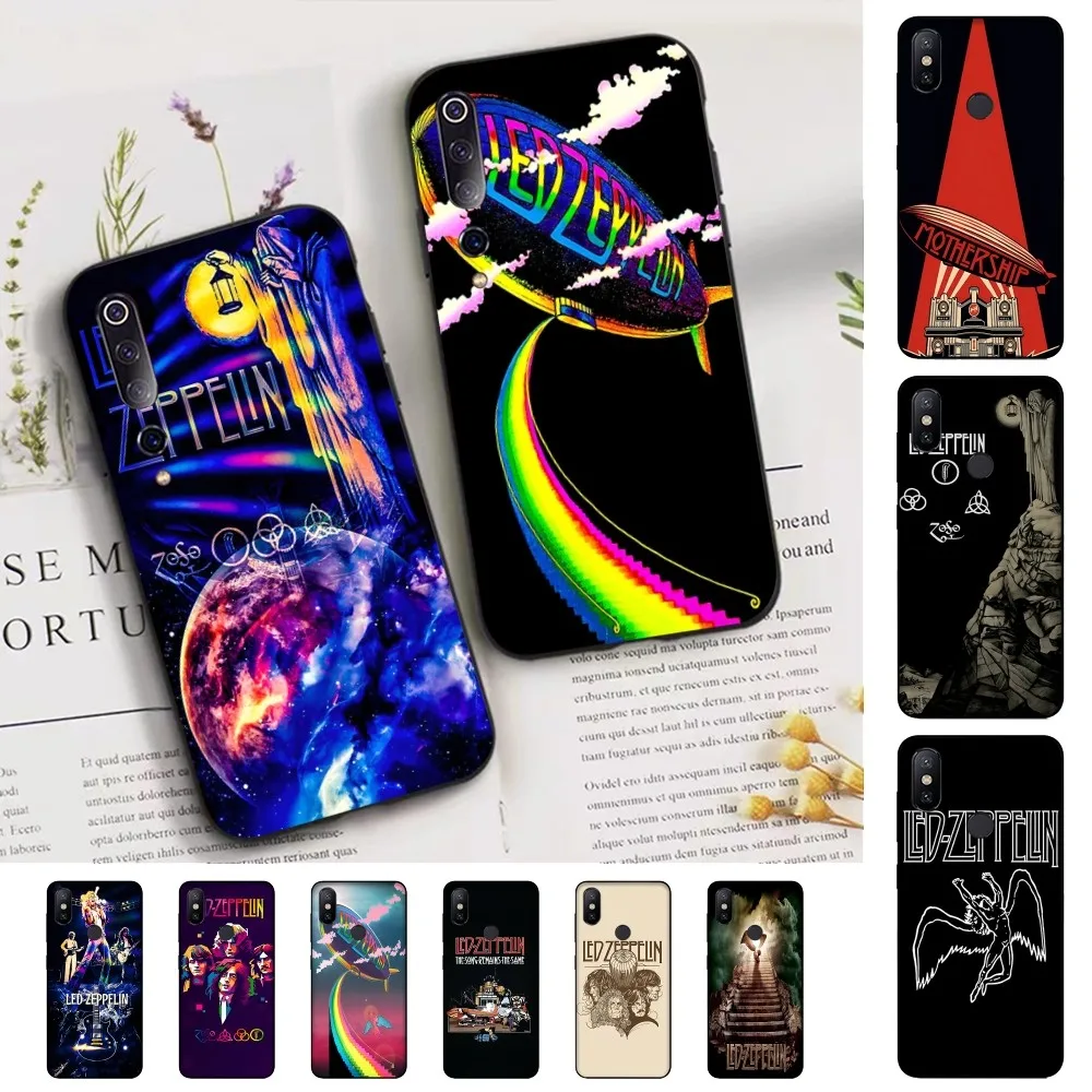 L-Led Band Z-Zeppelin Phone Case For Xiaomi Mi 5X 8 9 10 11 12 Lite Pro 10T PocoX3pro PocoM3 Note 10 Pro Lite