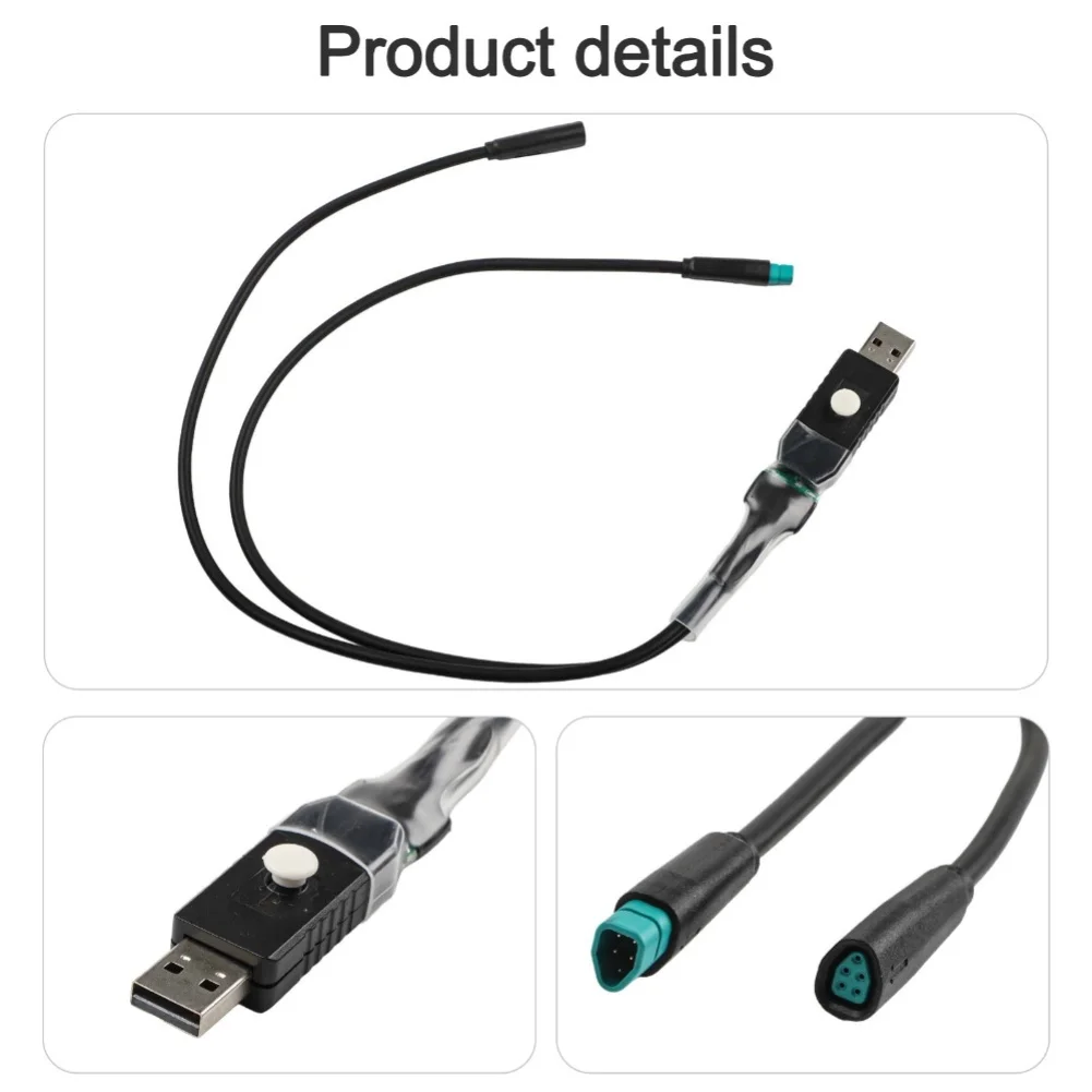USB Programming Cable For Bafang For M400 G330 For M500/G521/M620 Middle Motor CAN Electric Bicycle Accessories