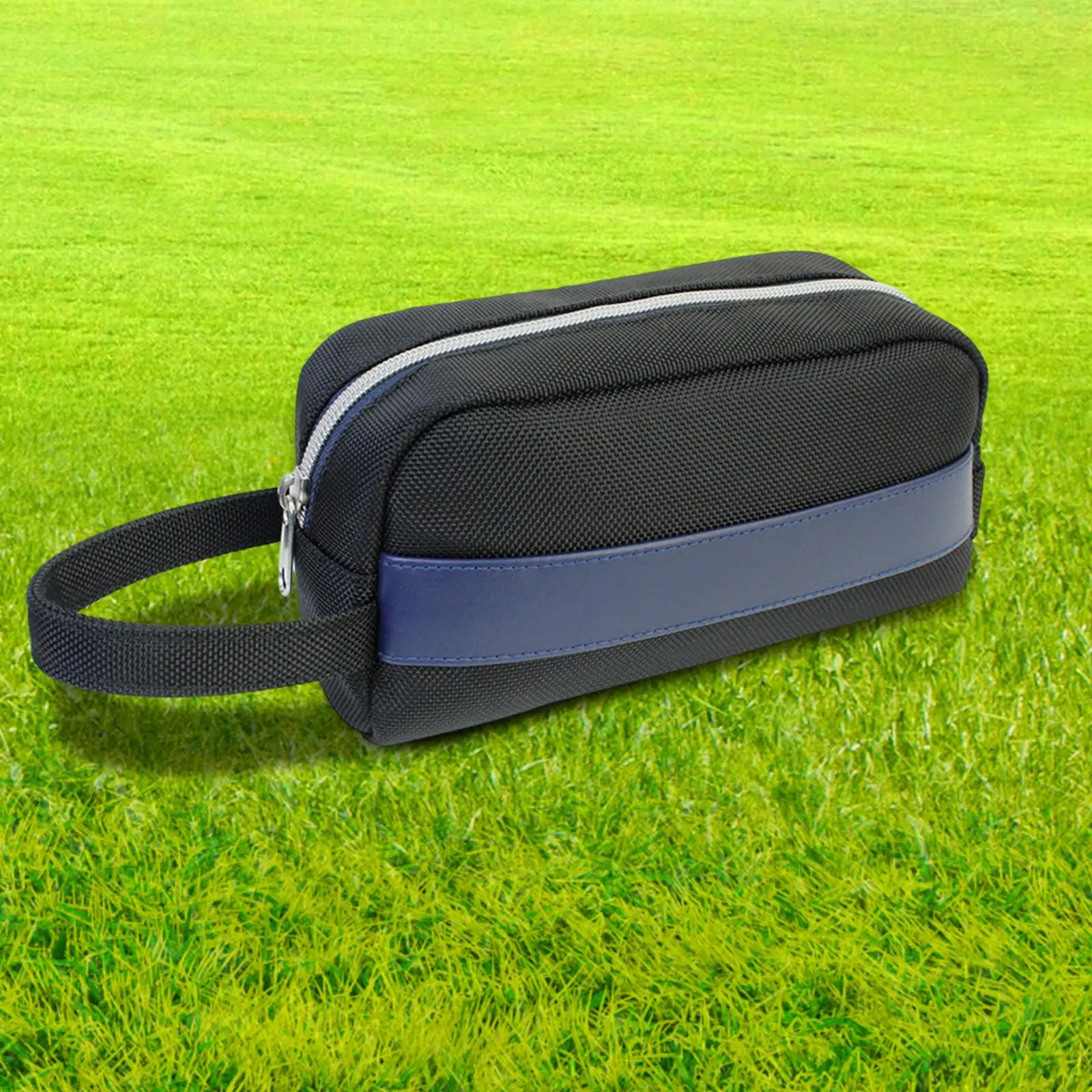 

Golf Accessory Bag with Pocket Zipper Bag Golf Ball Bag for Phones Tees Keys