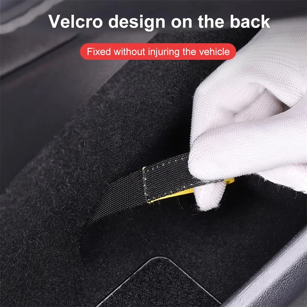 

for Tesla Model Y Rear Door Mechanical Switch Handle Emergency Opening Mechanical Puller Handle Unlock Button Car Accessories