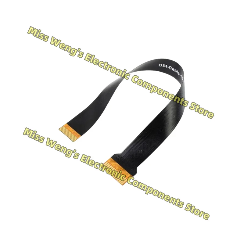 DSI display screen connection cable flexible ribbon cable 22Pinto15Pin stable anti-interference suitable for CM4 DSI-Cable-15cm