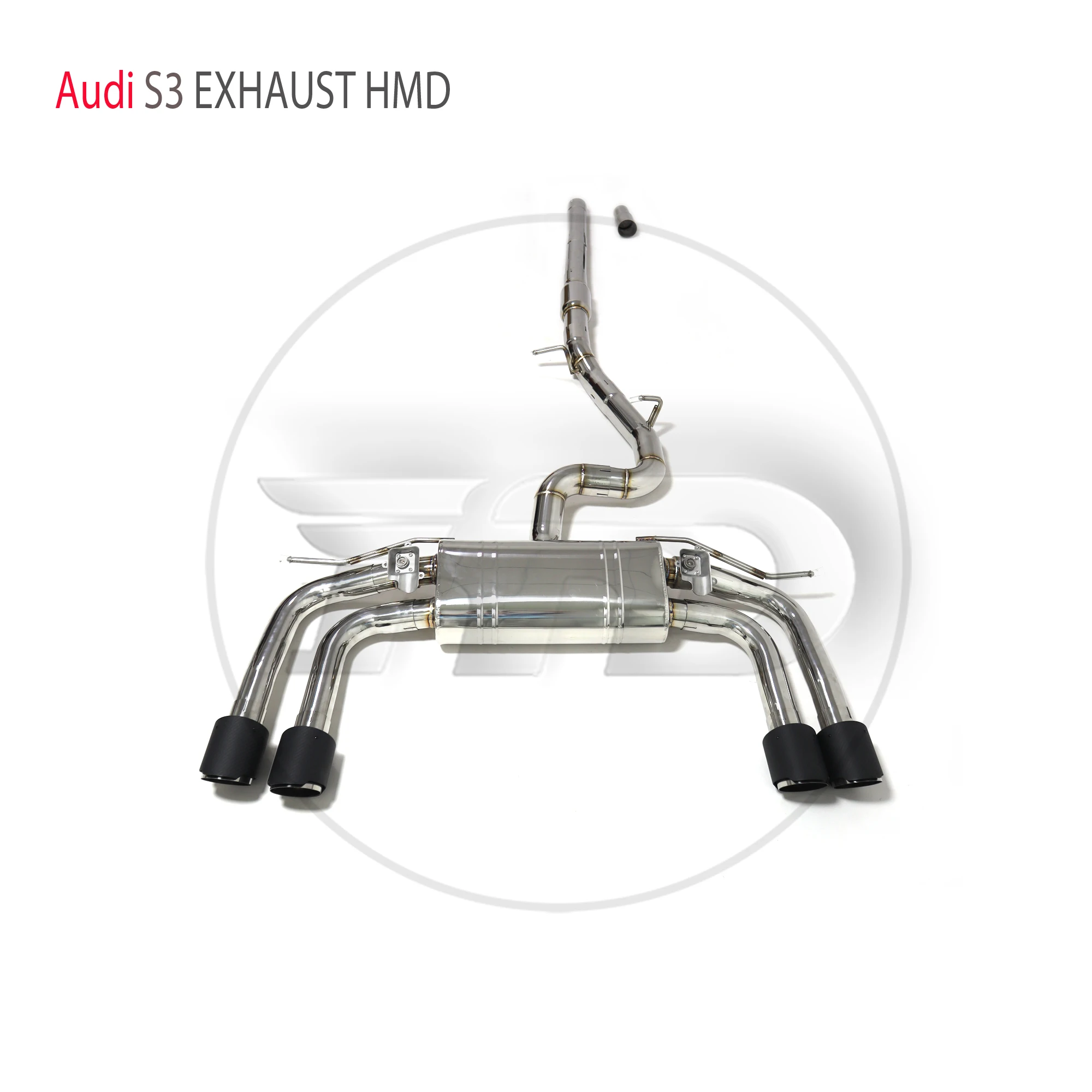 

HMD Stainless Steel Exhaust System Performance Catback For Audi S3 Auto Accesorios Electronic Valve Muffler