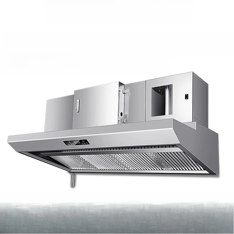 High-power low-altitude exhaust smokeless purification all-in-one machine, high suction and environmental protection