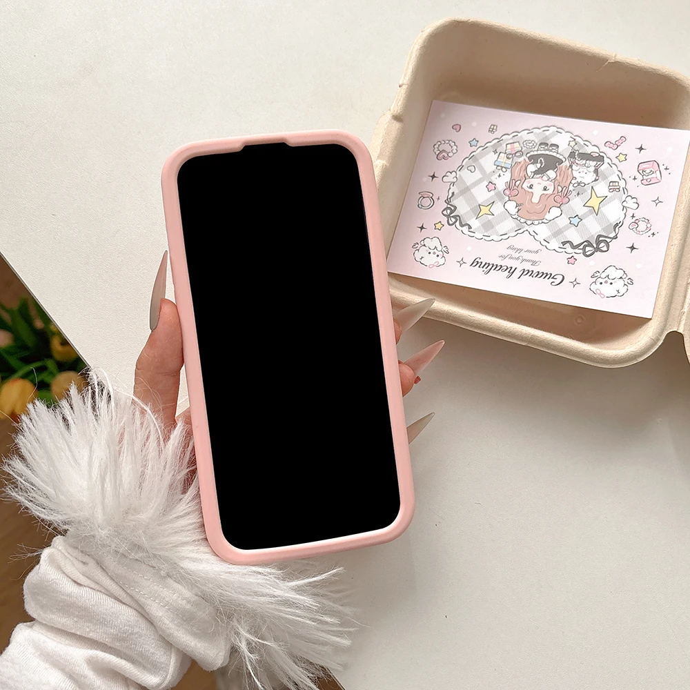Kawaii 3D Sommer Obst Pfirsich Halterung Weiche Silikonhülle für iPhone 17 16 15 14 13 12 Pro Max mit Ständerhalter stoßfeste Abdeckung – Detail 3